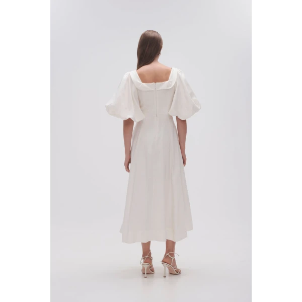Jessica Frill Midi Dress - Image 6