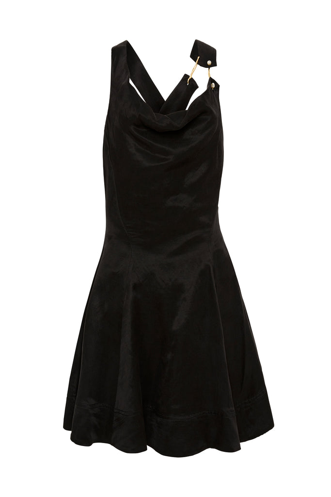 Aje Liberty Asymmetric Mini Dress
