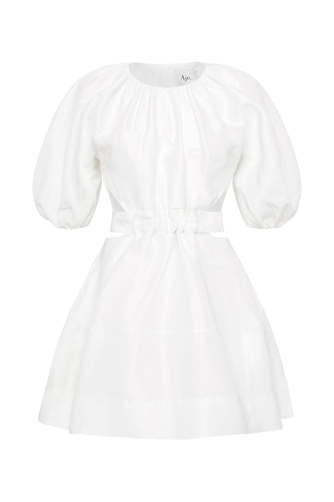 Aje Mimosa Cut Out Mini Dress