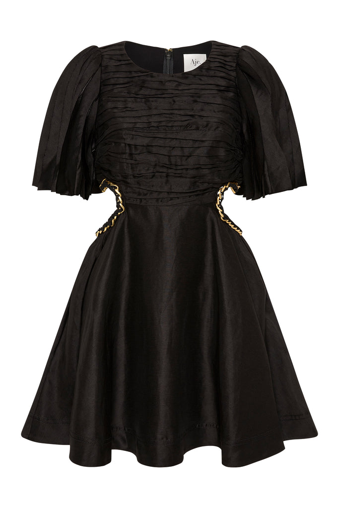 Aje Monica Chain Link Mini Dress