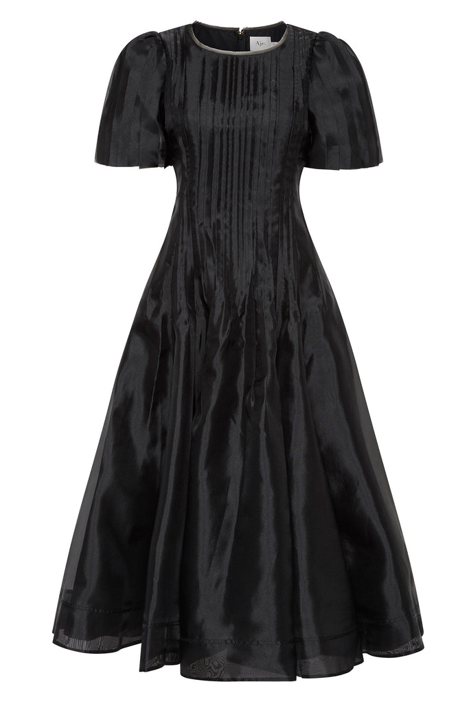 Aje Nova Pleated Midi Dress
