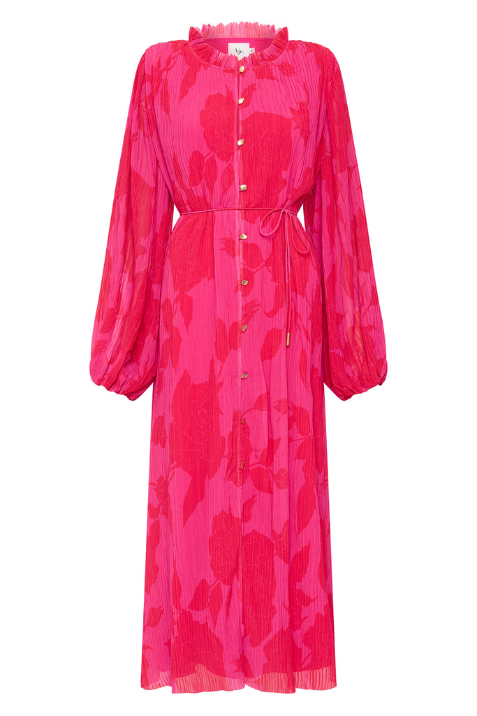 Aje Pelmet Midi Dress