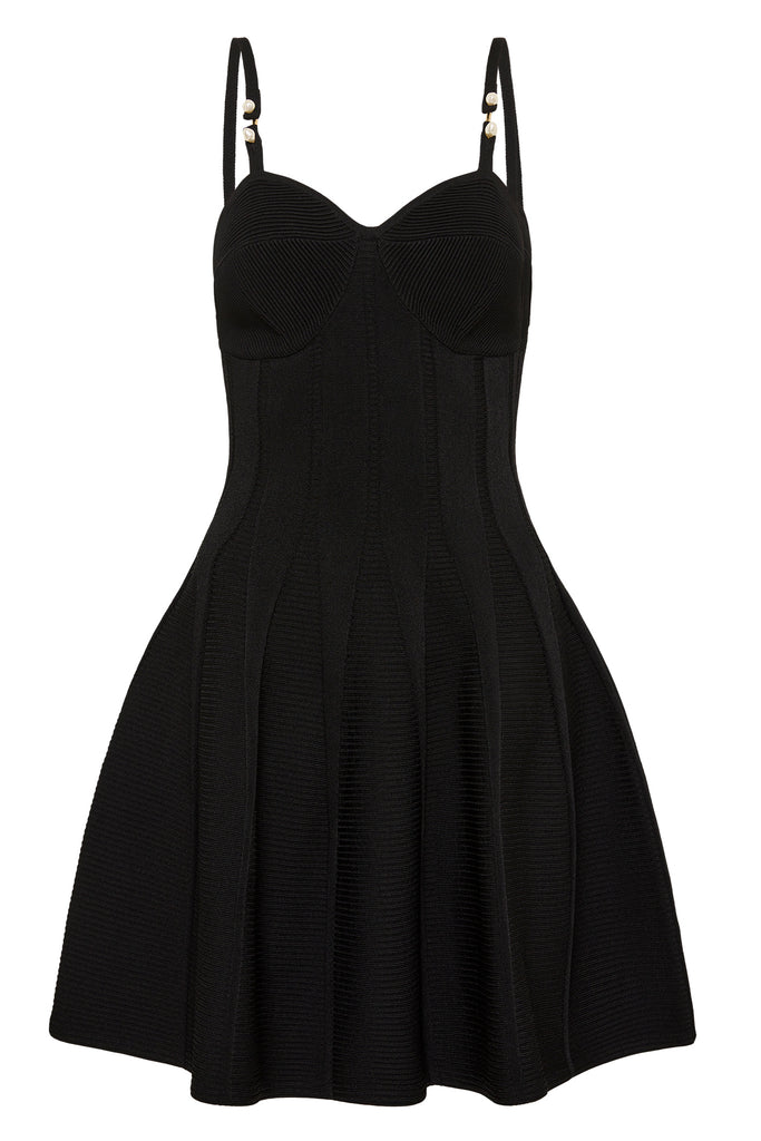 Aje Phaedra Ottoman Bustier Dress