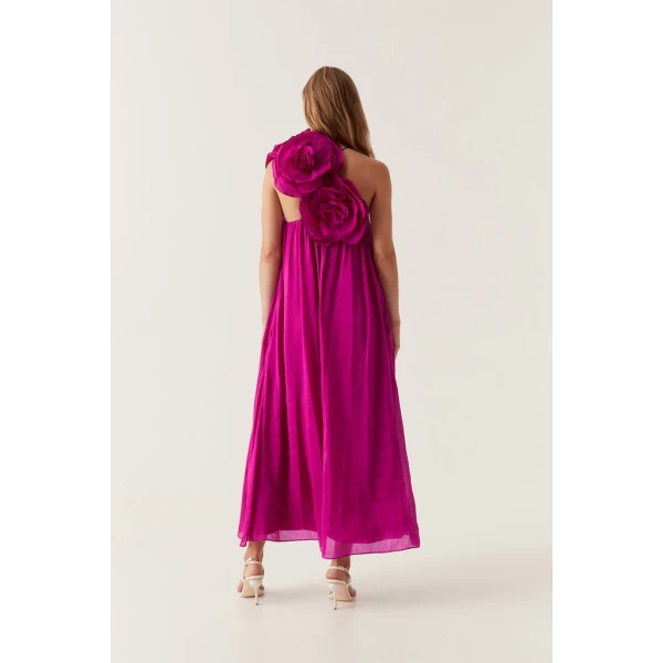 Quintessa Flower Midi Dress - Image 6