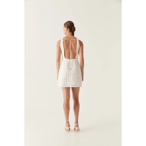 Quintette Textured Mini Dress - Image 6
