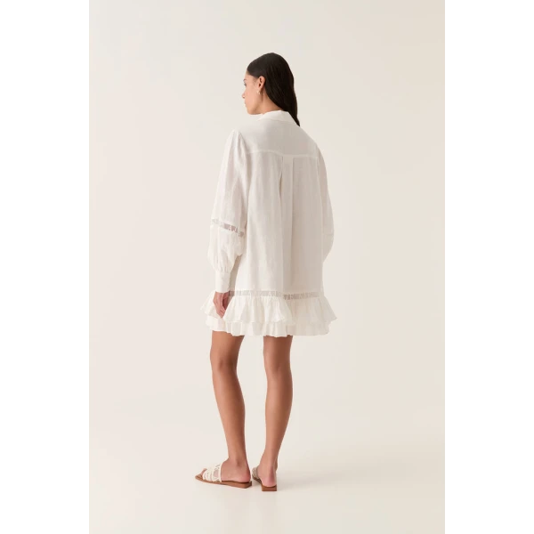 Reframe Logo Trim Mini Dress - Image 6