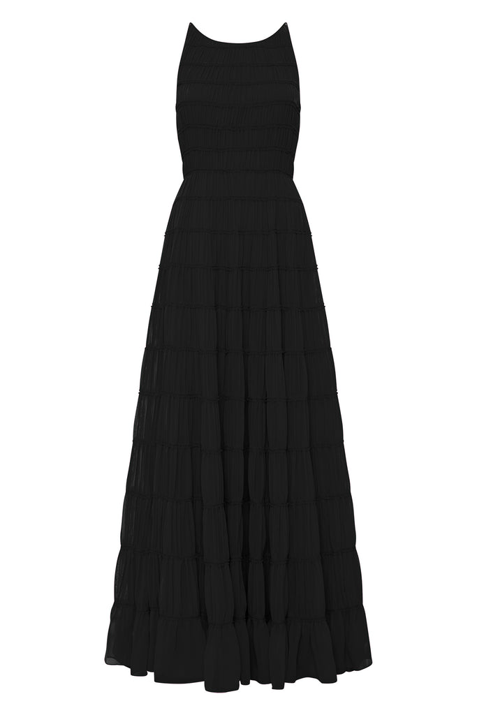 Aje Rosewood Ruched Maxi Dress