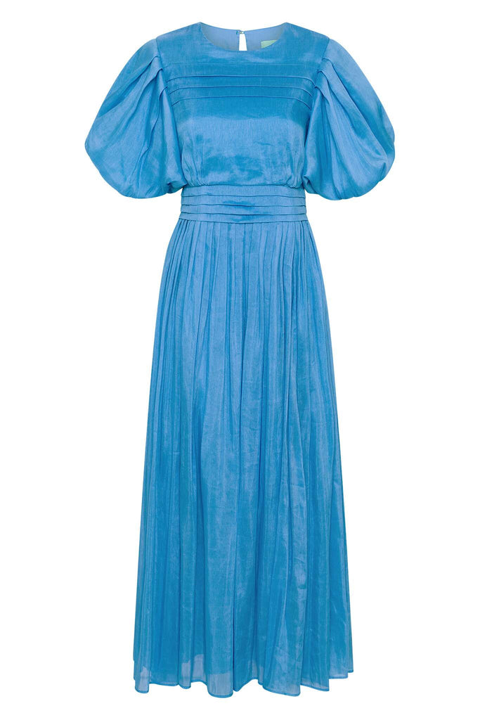 Aje Sylvia Pintuck Midi Dress