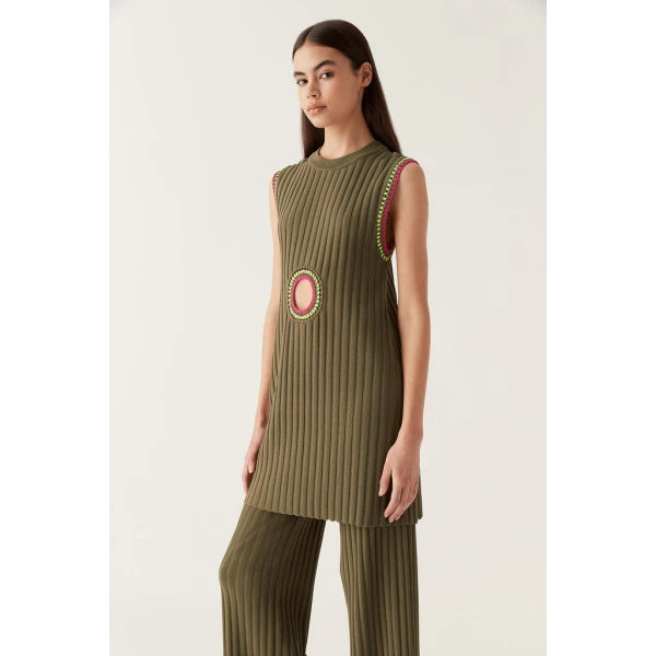 Tazia Crochet Edge Mini Dress - Image 6