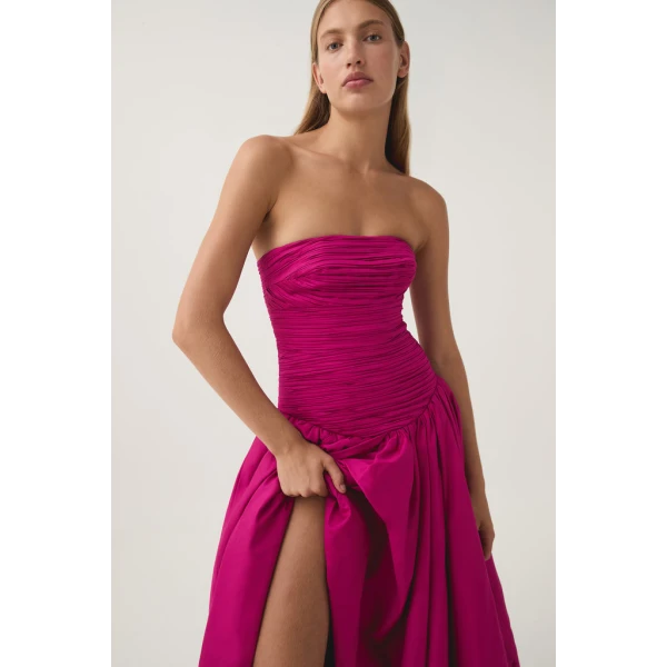 Violette Bubble Hem Maxi Dress - Image 6
