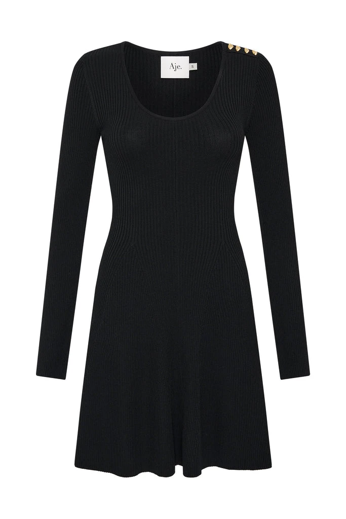 Aje Black Dresses Aje Black Dresses
