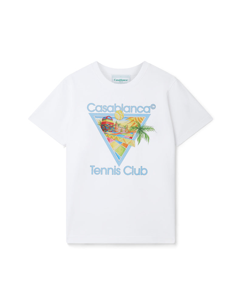Casablanca Afro Cubism Tennis Club T-Shirt