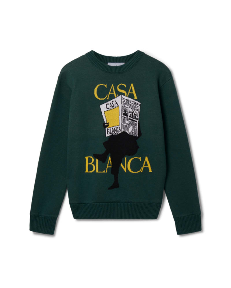 Casablanca Casa Times Intarsia Jumper