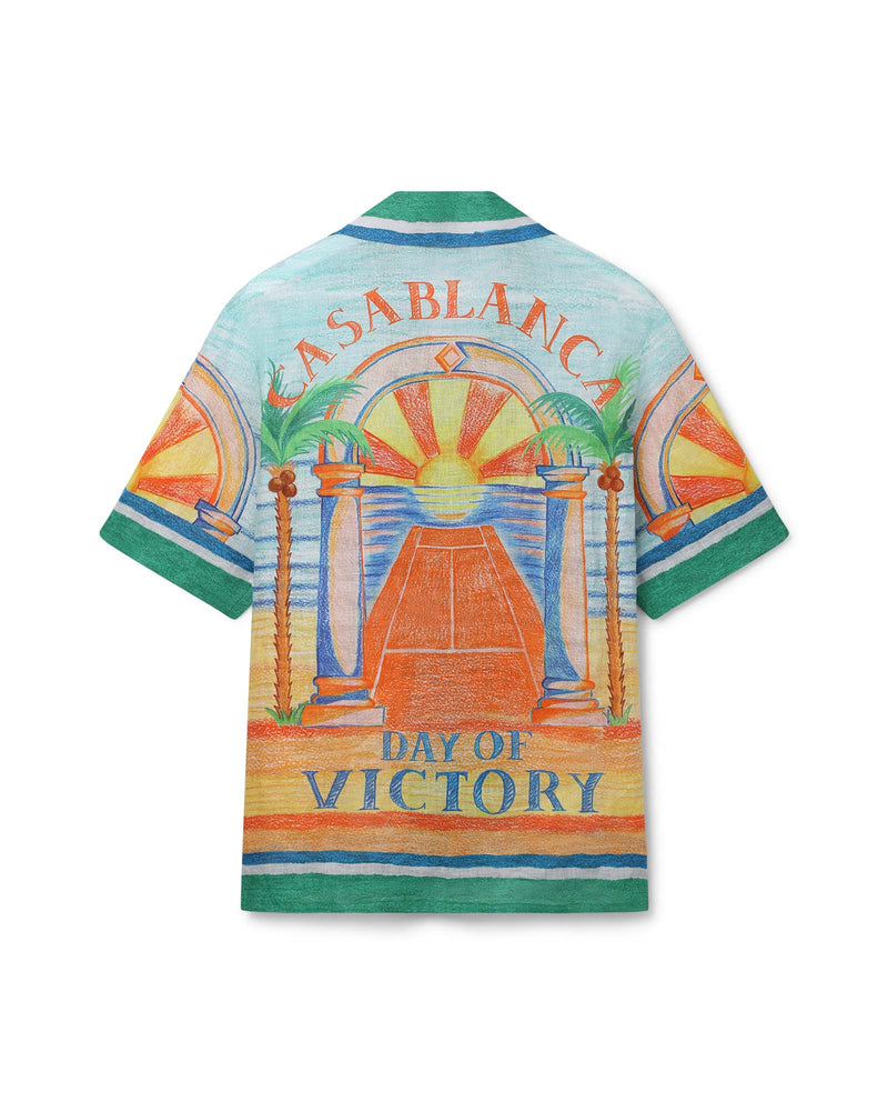Casablanca Day of Victory Linen Shirt