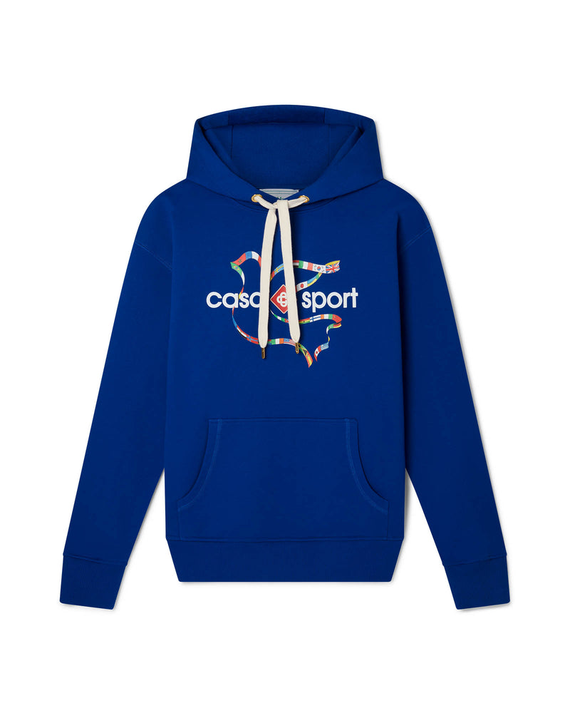 Casablanca Drapeau De Collombes Hooded Sweatshirt