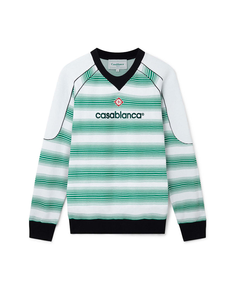 Casablanca Gradient Stripe Sweatshirt