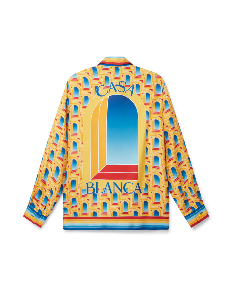 Casablanca L’Arche De Jour Silk Shirt