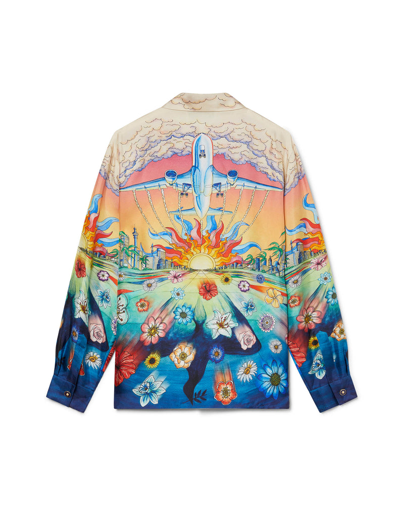 Casablanca L’Envol Silk Shirt