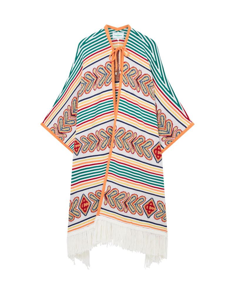Casablanca Laurel Knitted Poncho