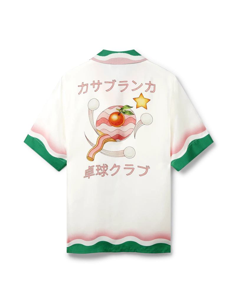 Casablanca Le Jeu De Ping Pong Silk Shirt Casablanca Shirt