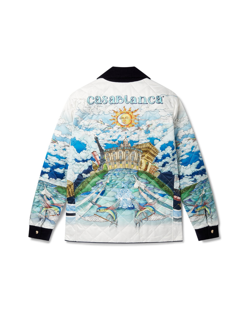 Casablanca Le Vol Ideal Quilted Hunting Jacket
