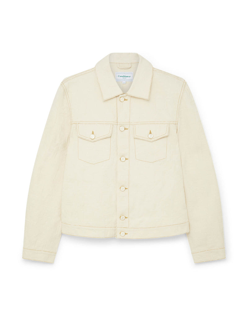 Casablanca Monogram Denim Jacket
