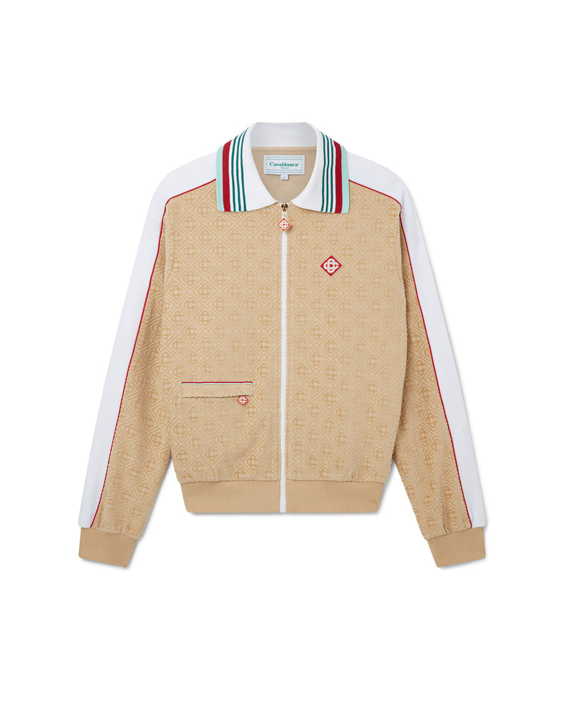 Casablanca Monogram Velour Shacket