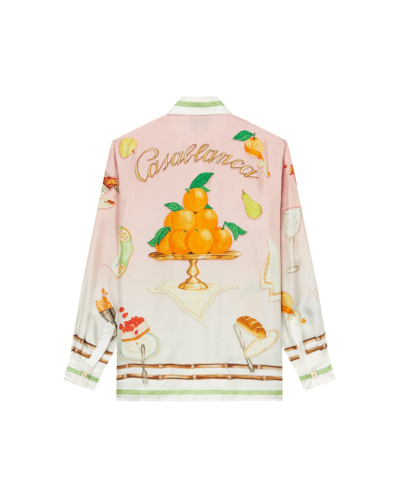 Casablanca Ne Pas Deranger Silk Shirt