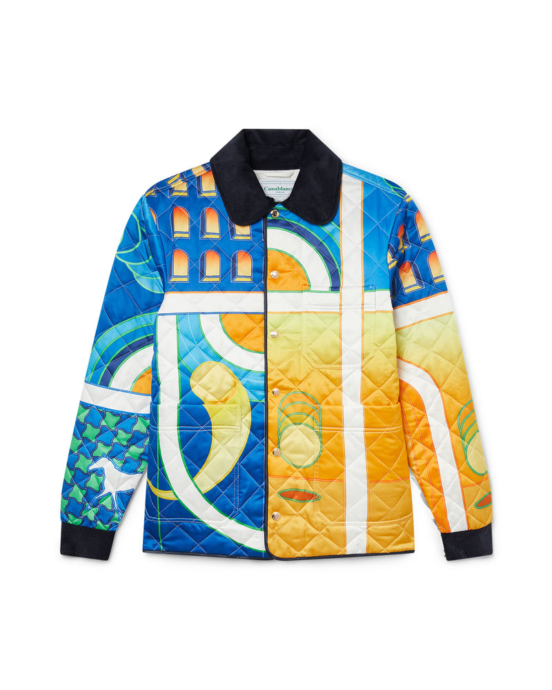 Casablanca Paysage Quilted Hunting Jacket