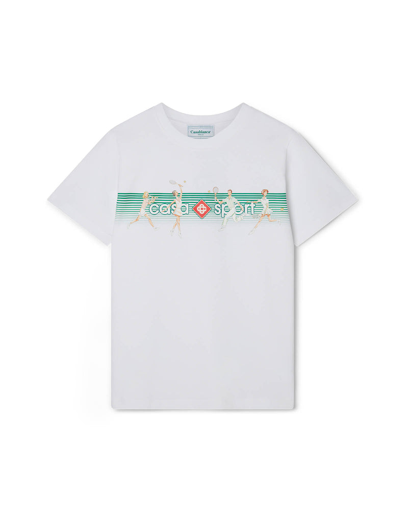 Casablanca Playful Stripes T-Shirt