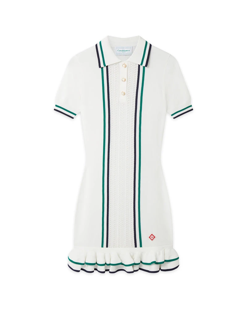 Casablanca Pointelle Tennis Dress Casablanca Clothing