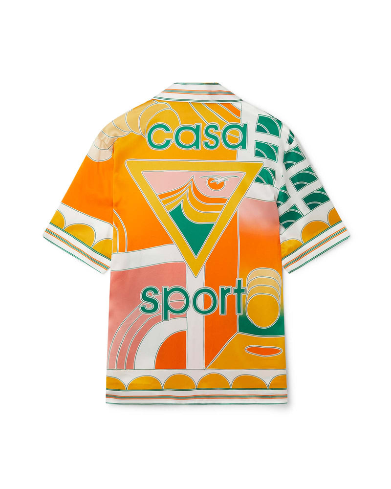 Casablanca Summer Court Silk Shirt