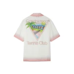 Casablanca Tennis Club Icon Silk Shirt