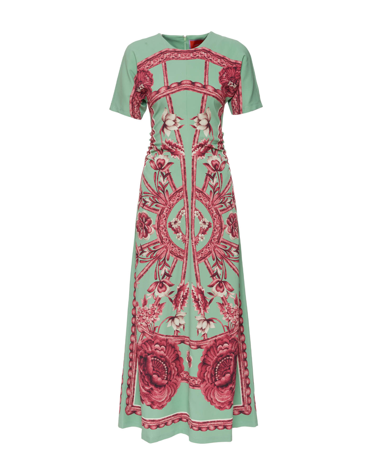 La DoubleJ Angelica Dress Zodiac Placée Acquamarine in Envers Satin
