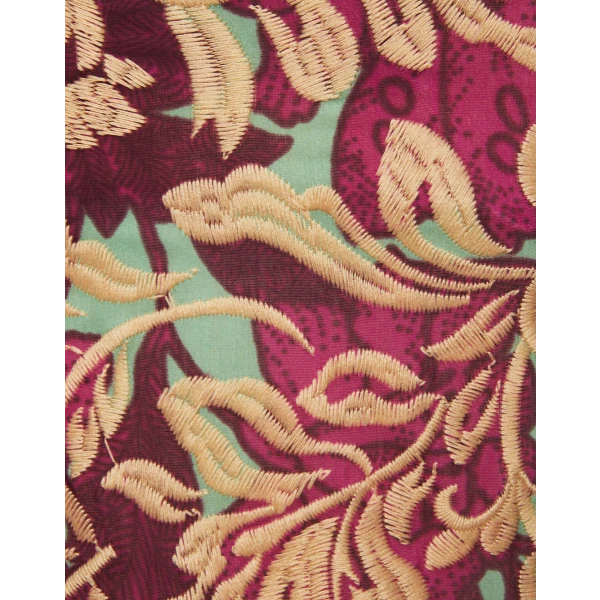 Zeta Dress Lilium Purple in Embroidered Organza - Image 6