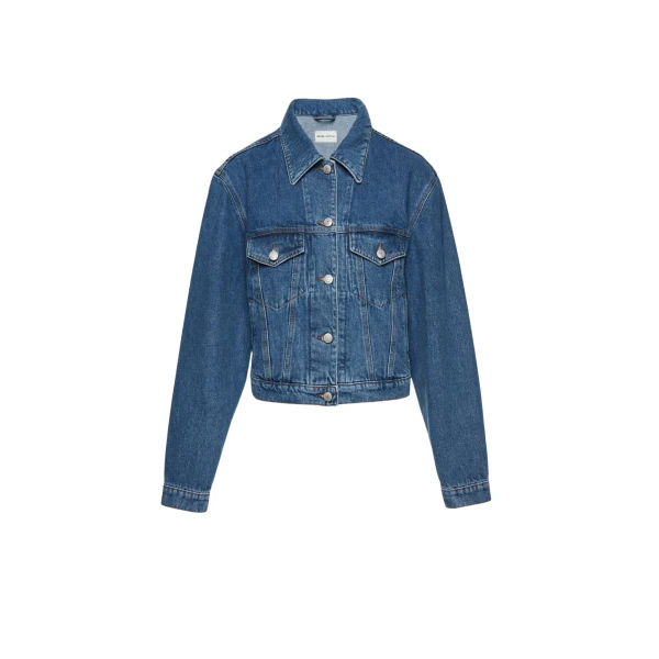 Classic denim jacket in blue