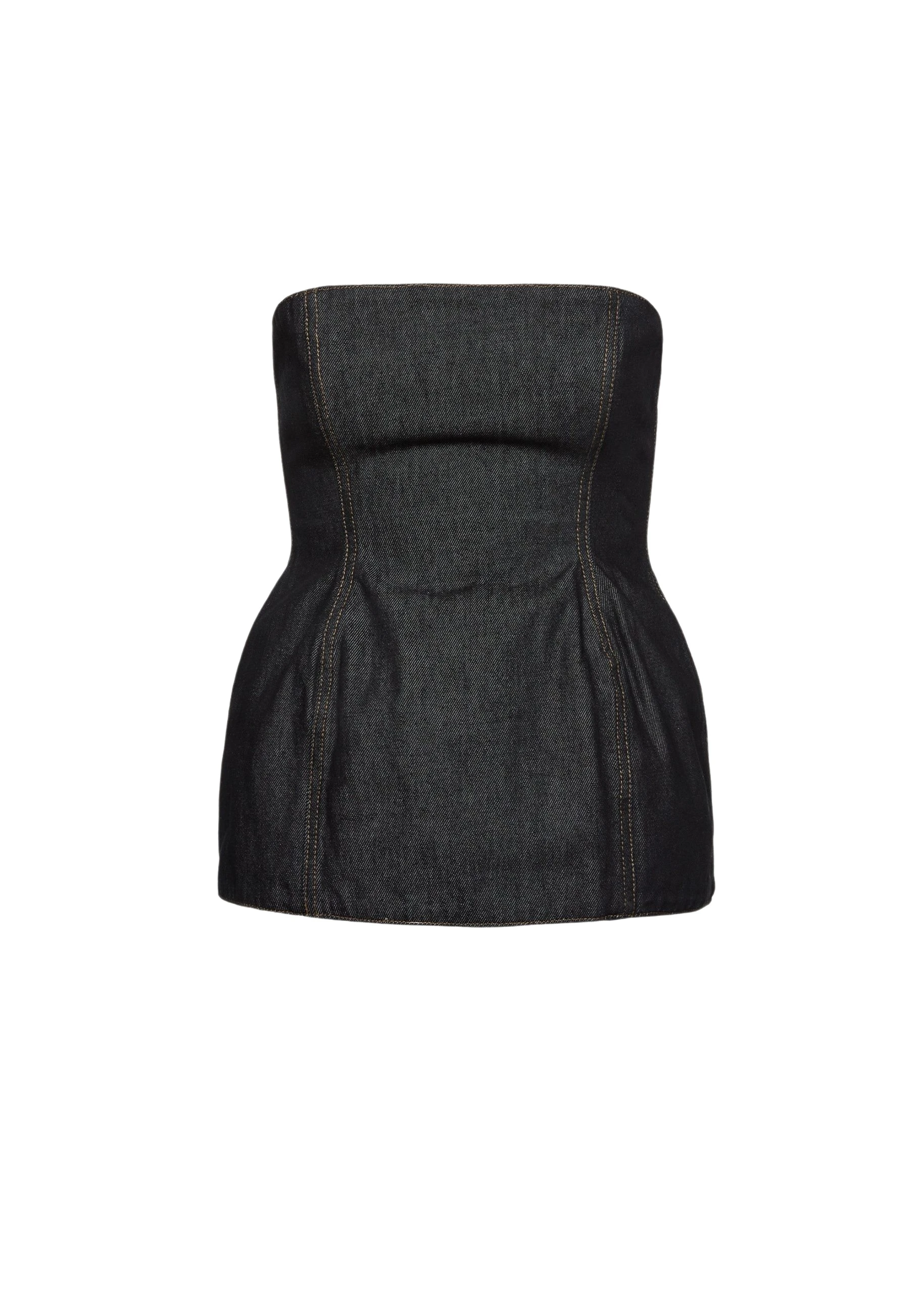 Magda-Butrym-Strapless-hourglass-denim-corset-in-indigo-scaled36280_nobg Strapless hourglass denim corset in indigo - Image 1