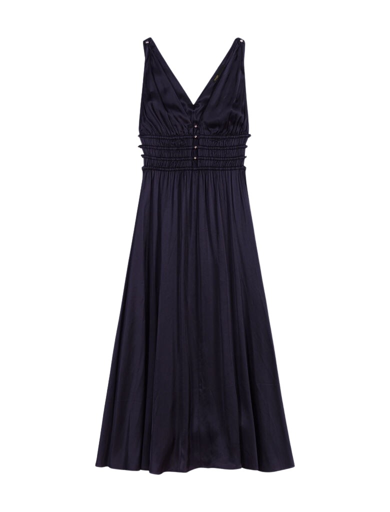 Maje Cutaway Maxi Dress