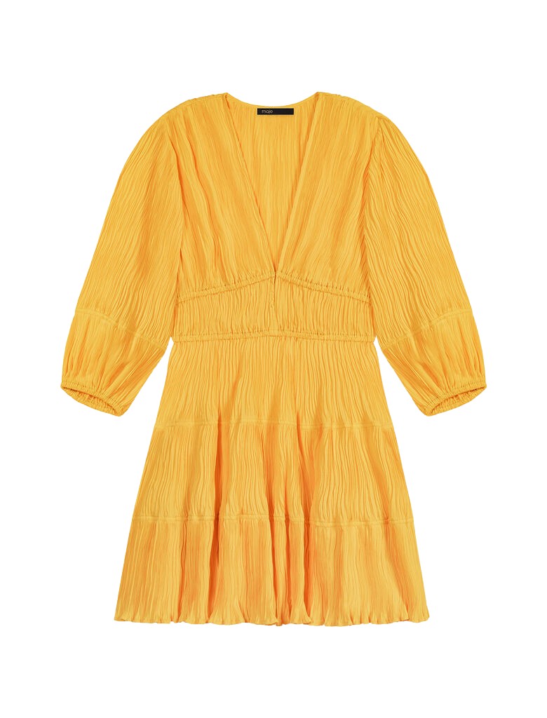 Maje Ruched Short Dress