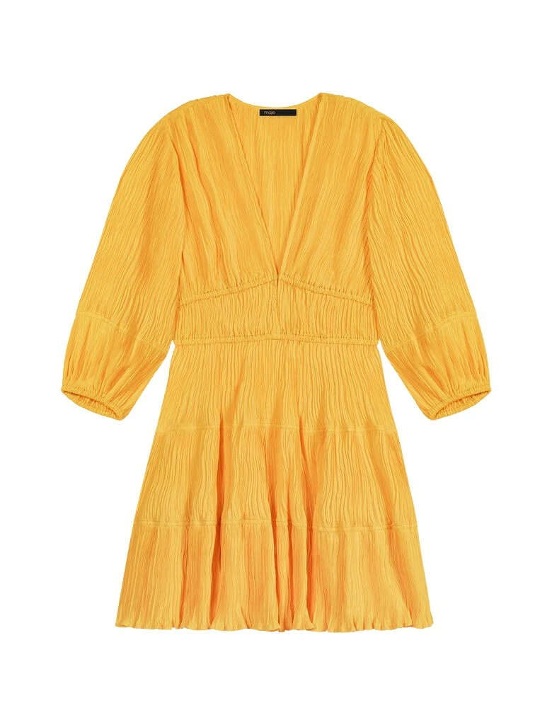 Maje-Ruched-Short-Dress14396_nobg Ruched Short Dress - Image 1