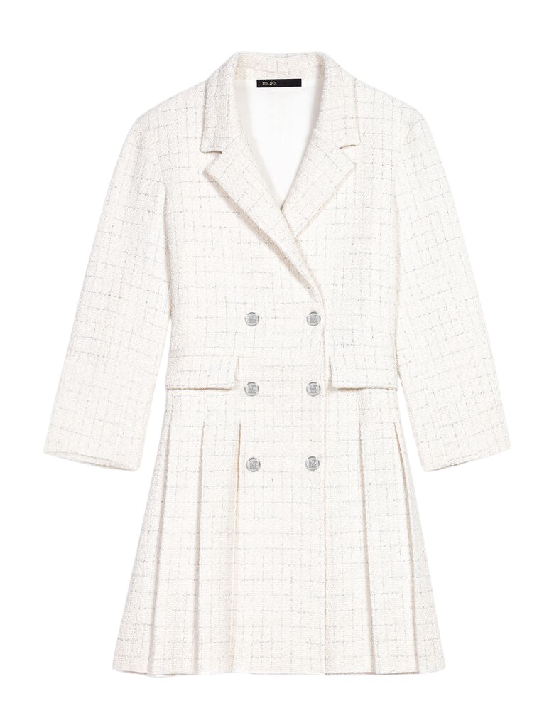 Maje Short Button-Up Dress