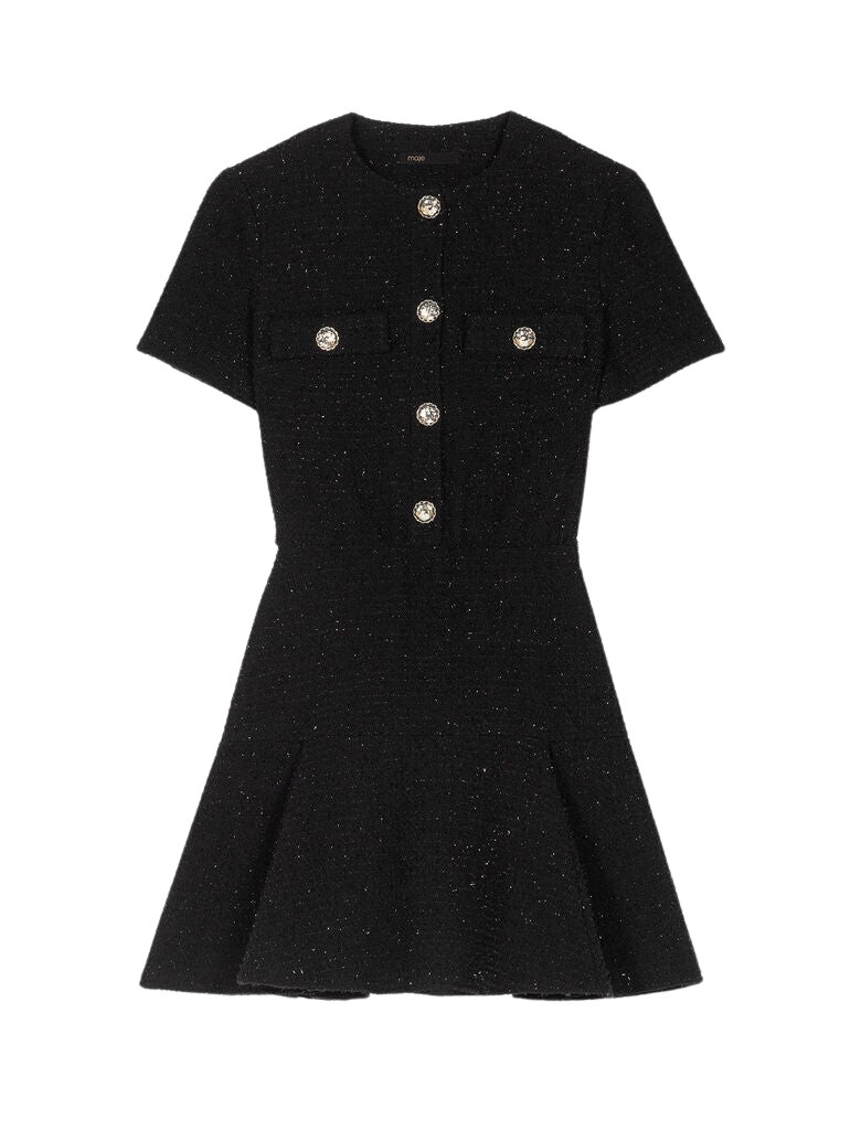 Maje Short Tweed Dress