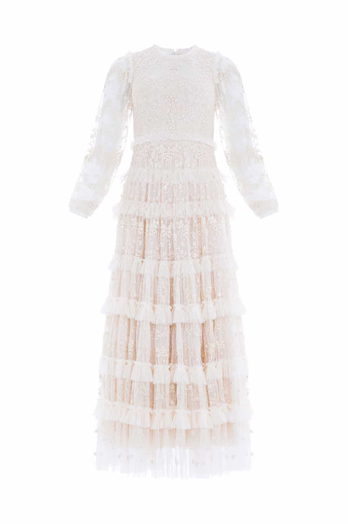 Needle and Thread Blossom Lace Ankle Gown