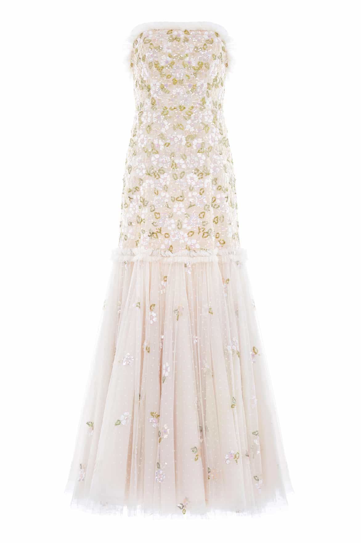 Needle and Thread Brianna Strapless Gown