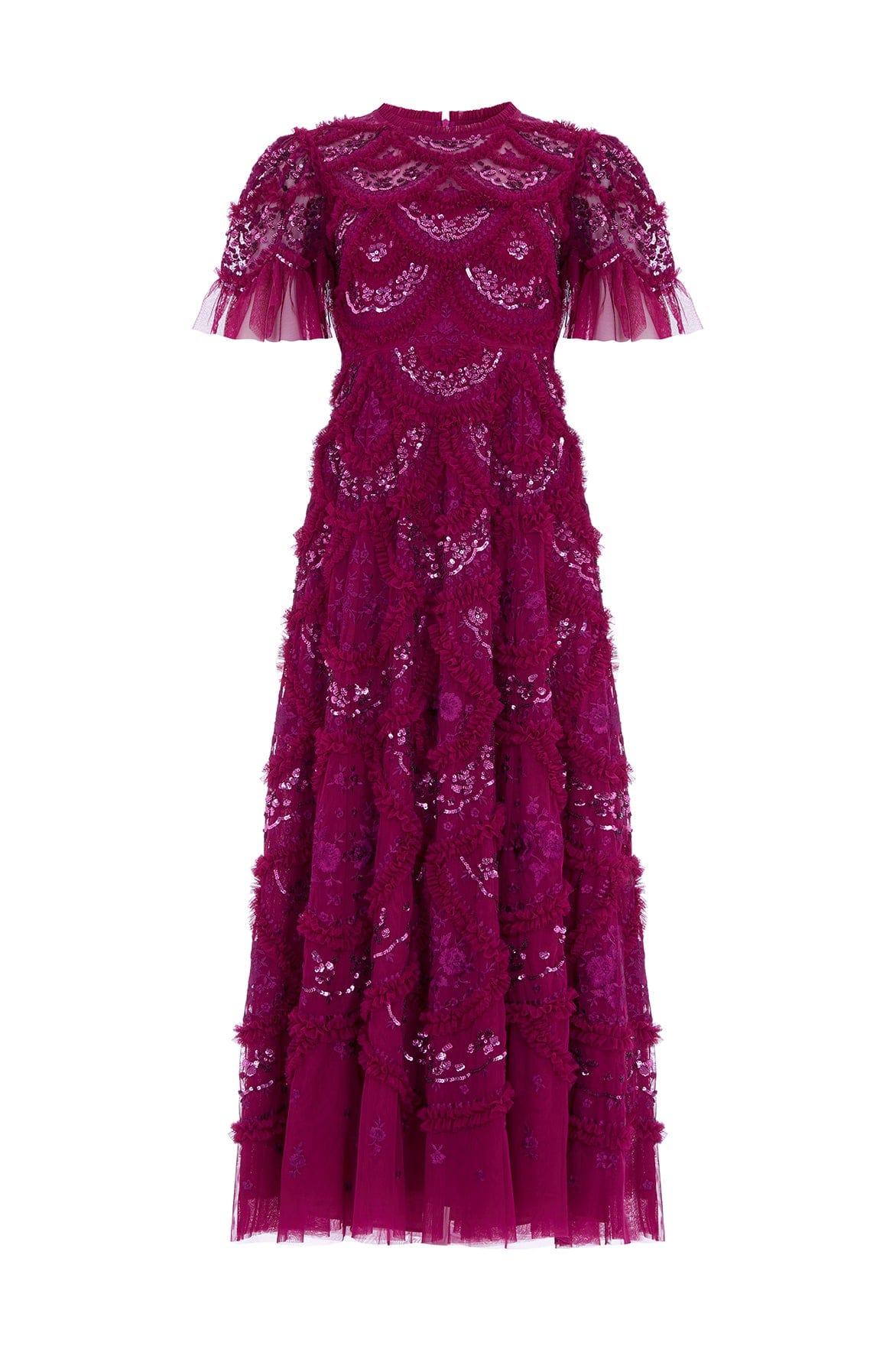 Needle and Thread Carmen Ruffle Ankle Gown