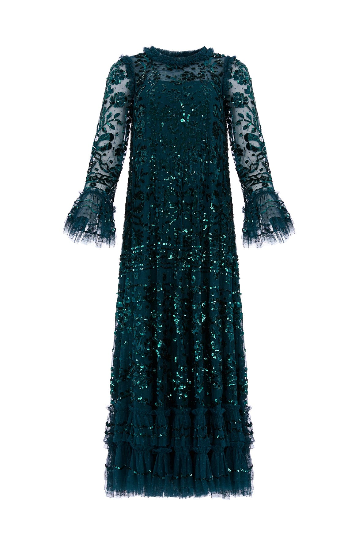 Needle and Thread Celia Long Sleeve Ankle Gown