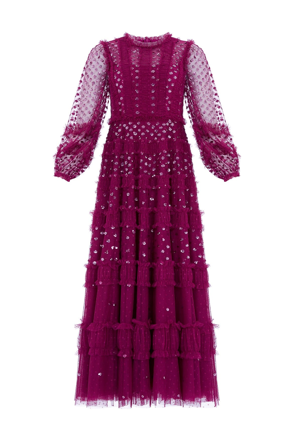 Needle and Thread Dot Shimmer Ankle Gown