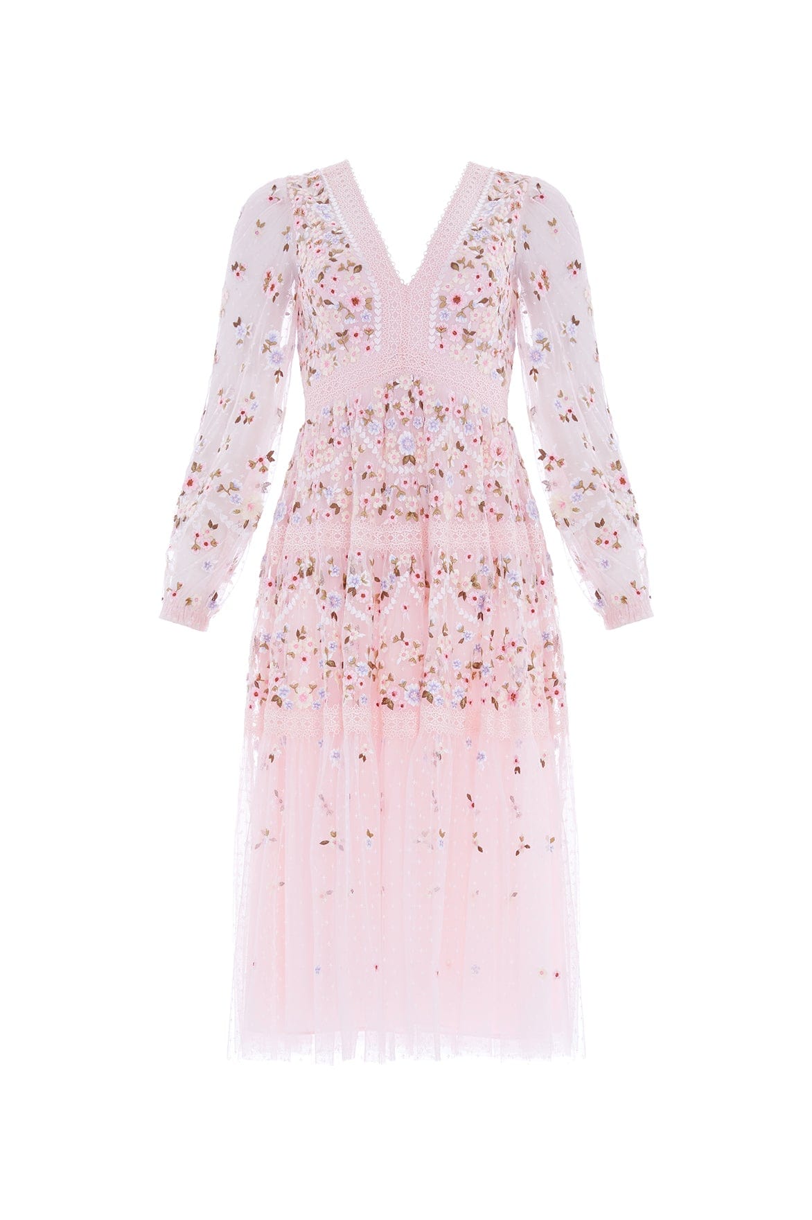 Needle and Thread Garland Ribbon Midaxi Dress