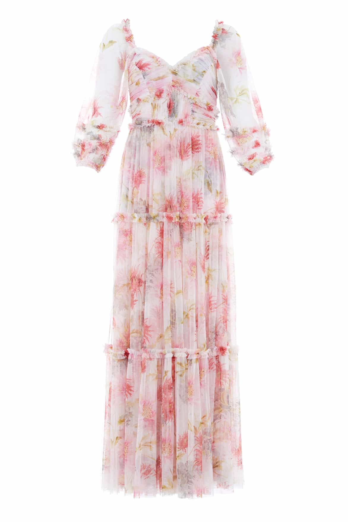 Needle and Thread Hummingbird Iris Bloom Gown