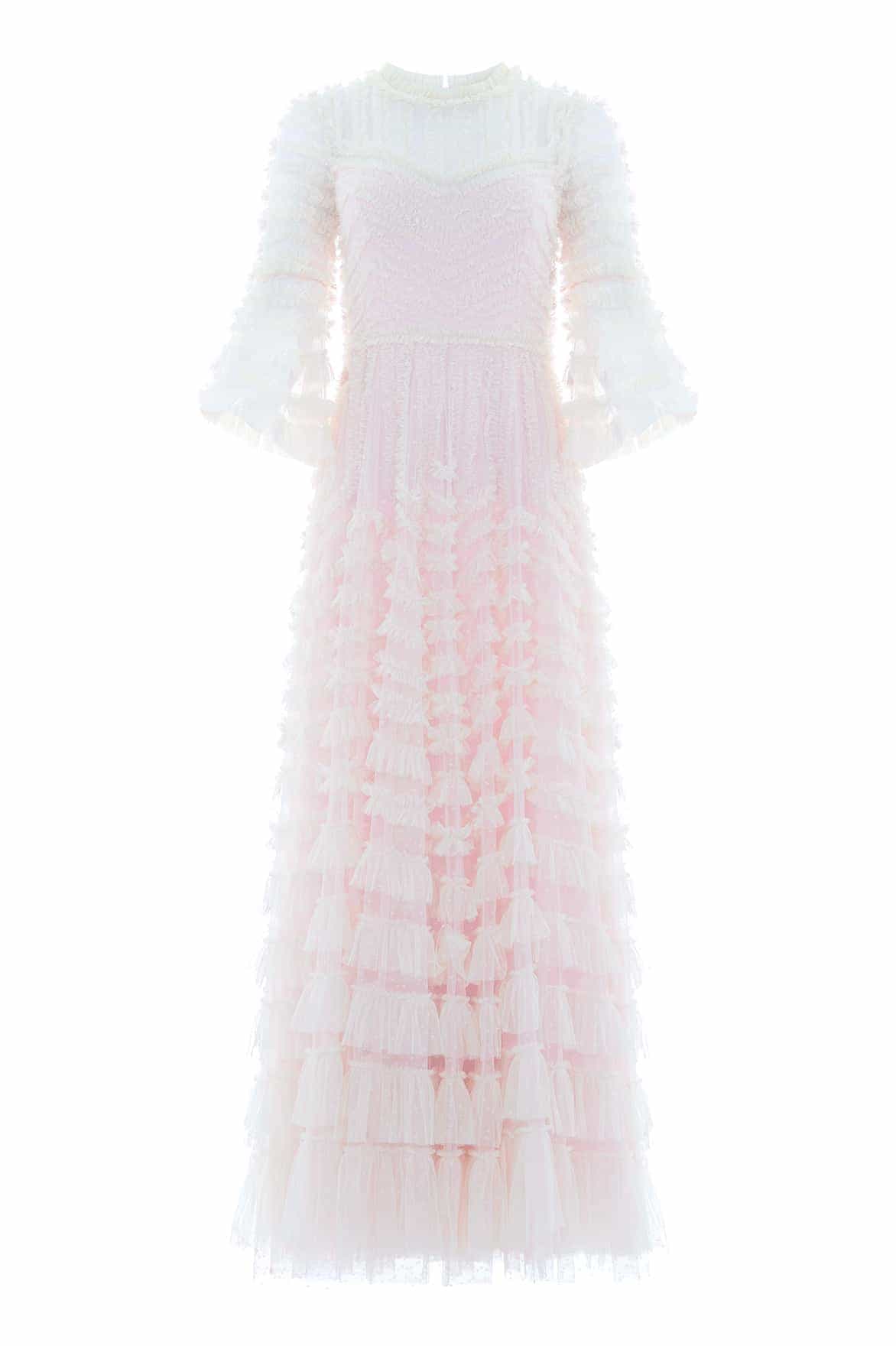 Needle and Thread La Vie En Rose Round Neck Gown